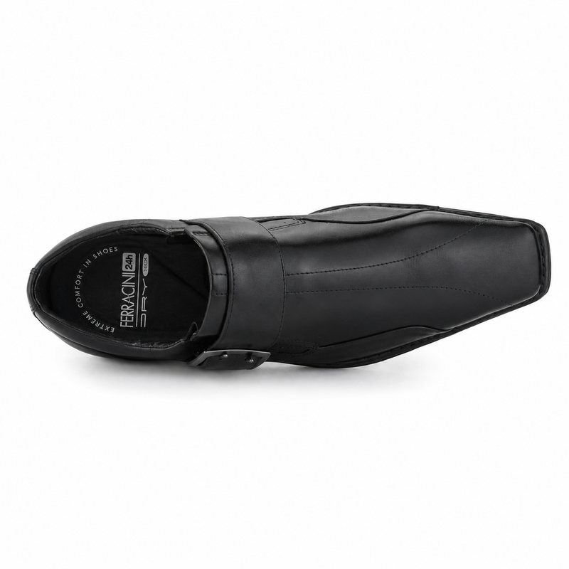 Zapato Negro Hombre Casual Ferracini 4333