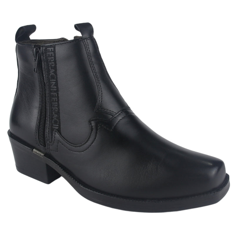 Botin Ferracini Hombre 8907 New Country Negro Casual