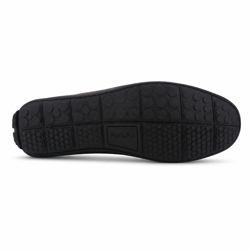Mocasin Burdeo Hombre Casual Ferracini 2937
