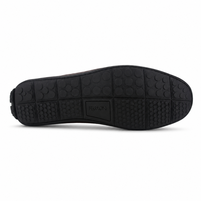 Mocasin Burdeo Hombre Casual Ferracini 2937