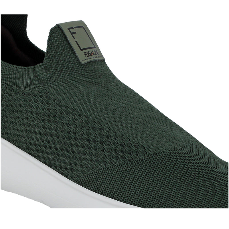 Zapatilla Ferracini Hombre 9249 Elektra Colors Verde Casual