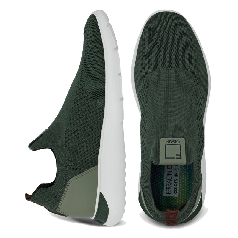 Zapatilla Ferracini Hombre 9249 Elektra Colors Verde Casual