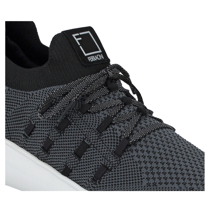 Zapatilla Ferracini Hombre Elektra Colors 9250 Negro Urbano