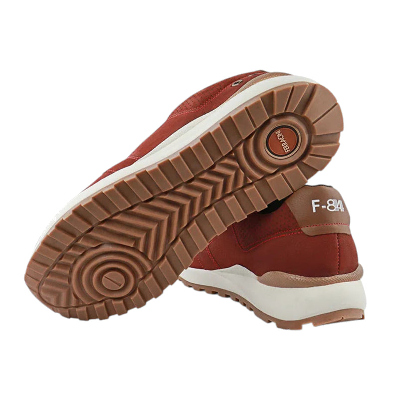 Zapatilla Ferracini Hombre 9351 Dark Rojo Casual