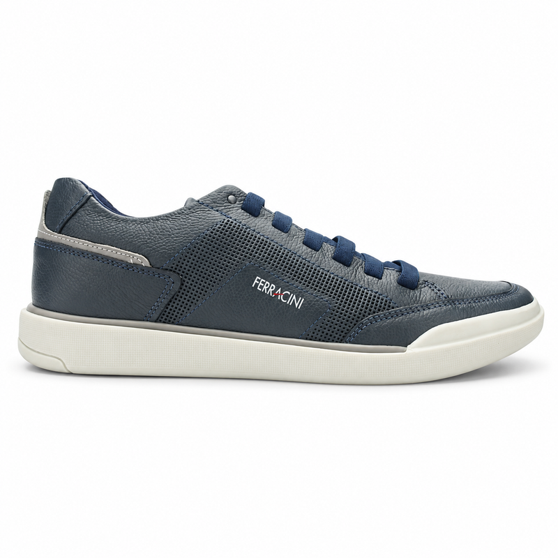 Zapatilla de Hombre Azul Marino Urbano Ferracini 1062 Star