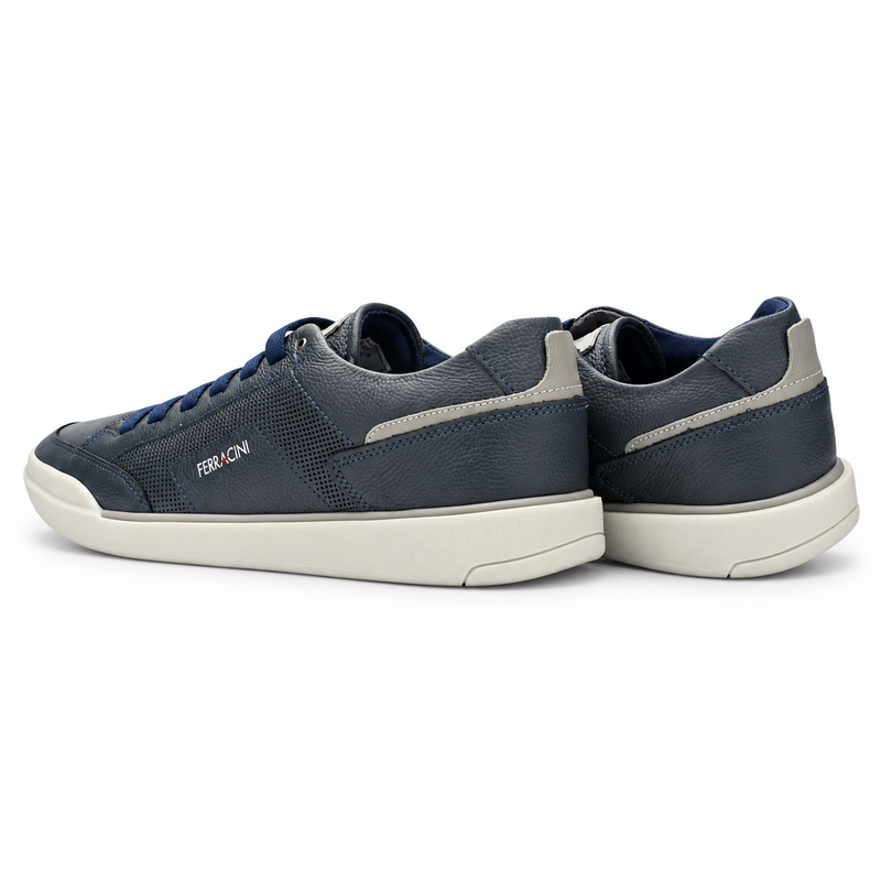 Zapatilla de Hombre Azul Marino Urbano Ferracini 1062 Star