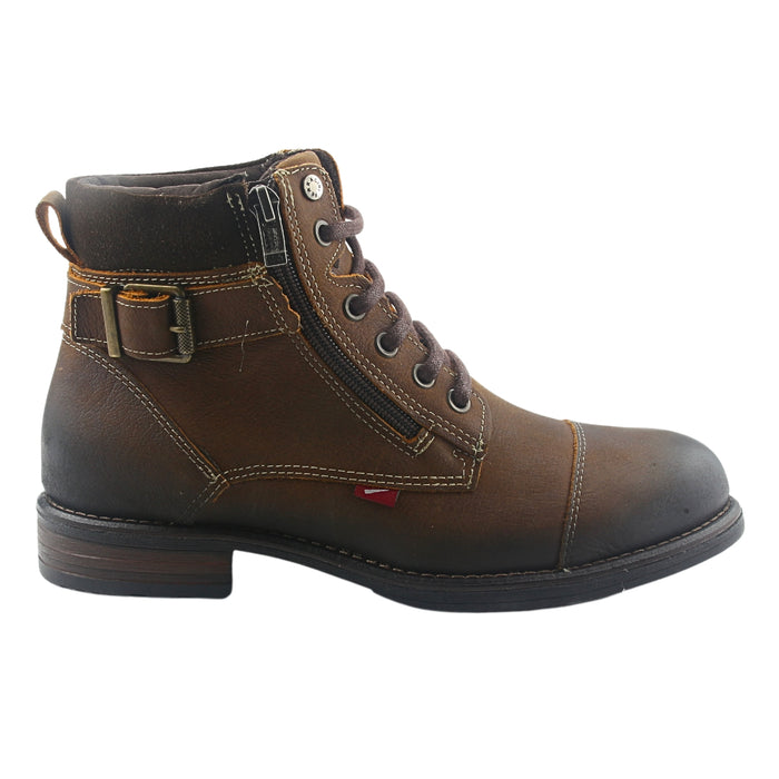 Bototo Ferracini Hombre York 9873 Café Casual