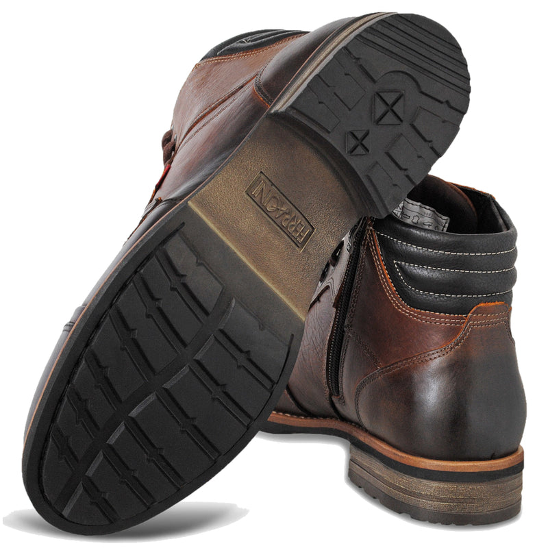 Botin Ferracini Hombre 9882 York Café Casual