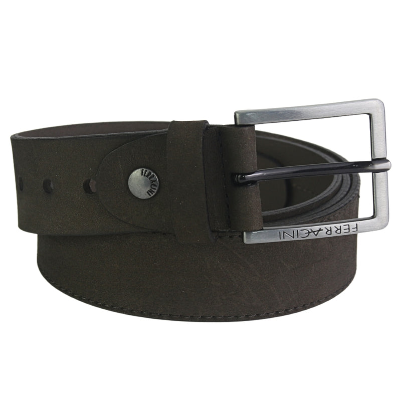 Cinturon Ferracini Hombre Cinto FC265 Petroleo Casual