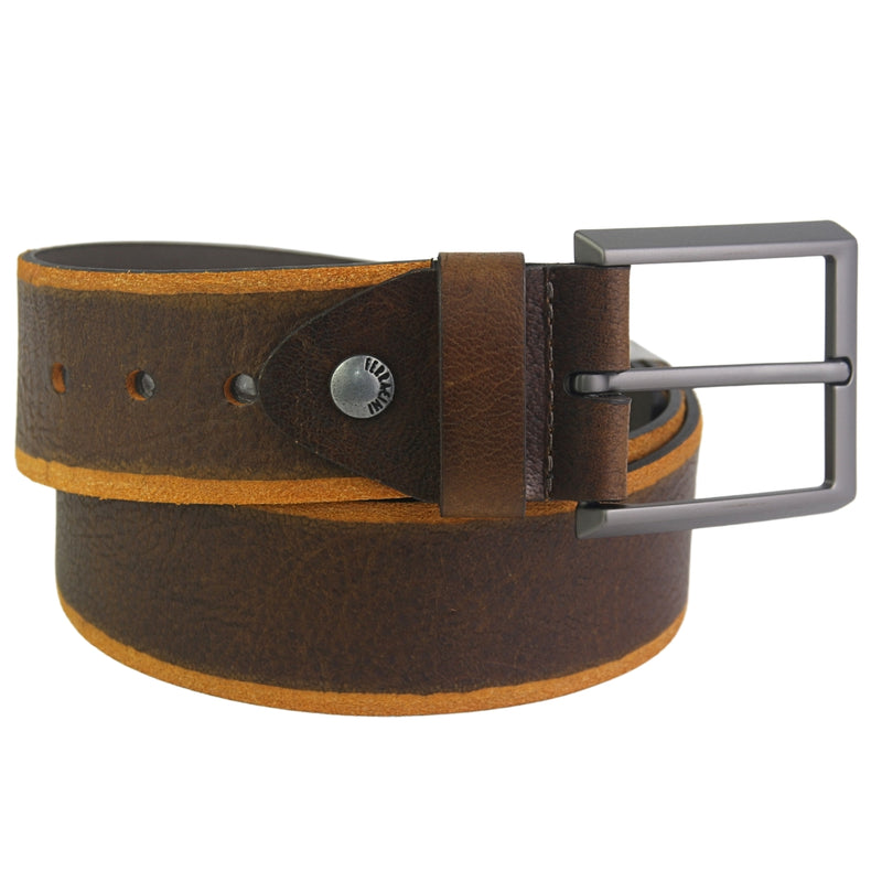 Cinturones Ferracini Hombre Cinto FC636 Conhaque Casual