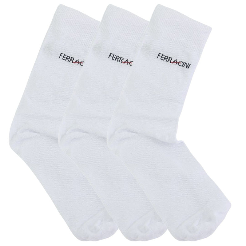 Calcetines Ferracini Hombre Kit Bl Blanco