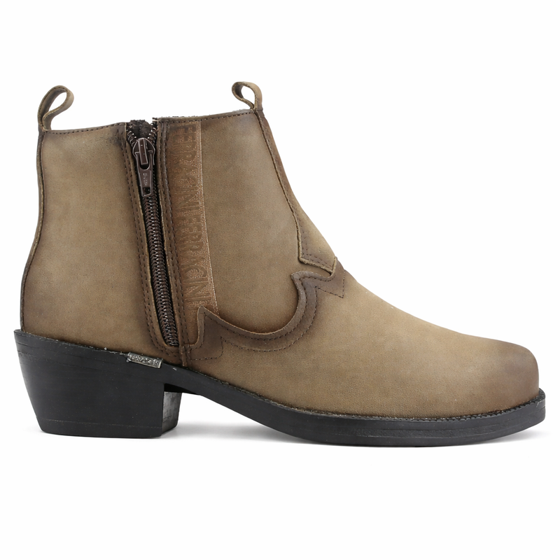 Botin Taupe Hombre Casual Ferracini New Country 8907