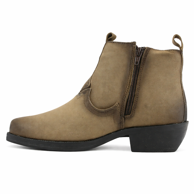 Botin Taupe Hombre Casual Ferracini New Country 8907