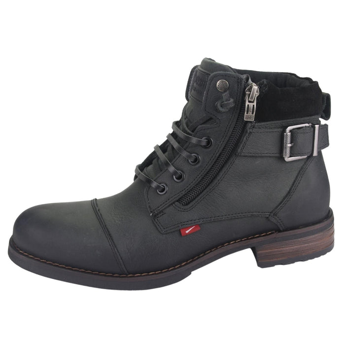 Botin Ferracini Hombre 9873 Negro Casual