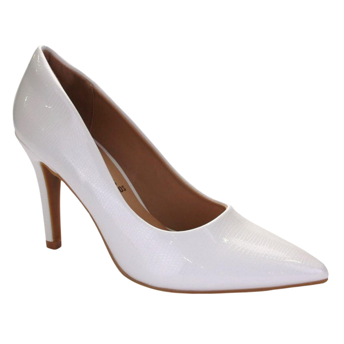 Zapato Chalada Mujer Clora-45 Blanco Fiesta