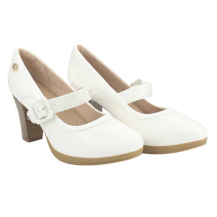 Zapato Chalada Mujer Dilly-10 Blanco Casual