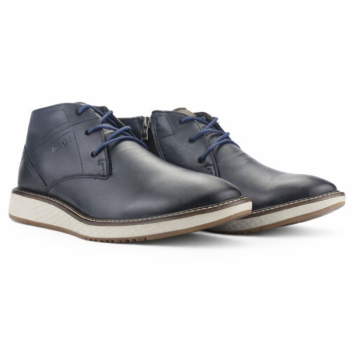 Botin Azul Hombre Casual Ferracini Play 3300
