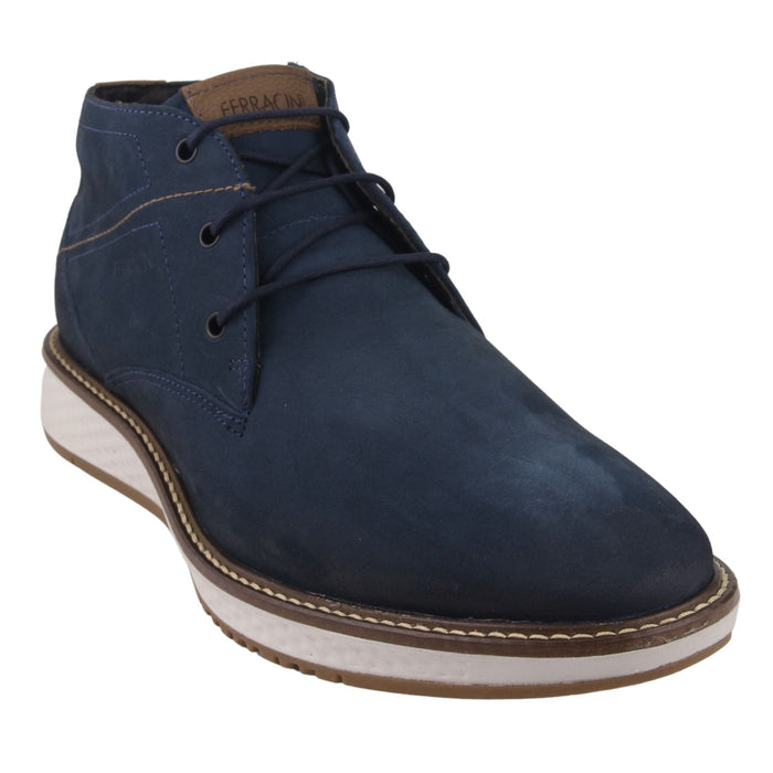 Botin Ferracini Hombre Play 3300-586 Azul Casual