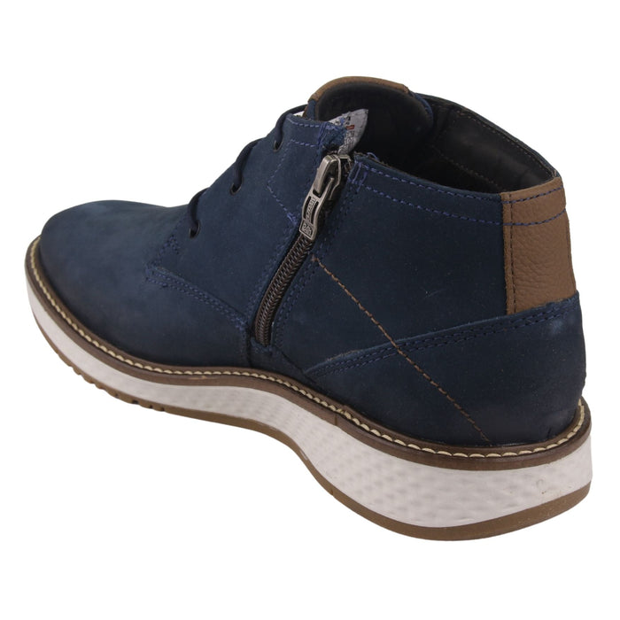 Botin Ferracini Hombre Play 3300-586 Azul Casual