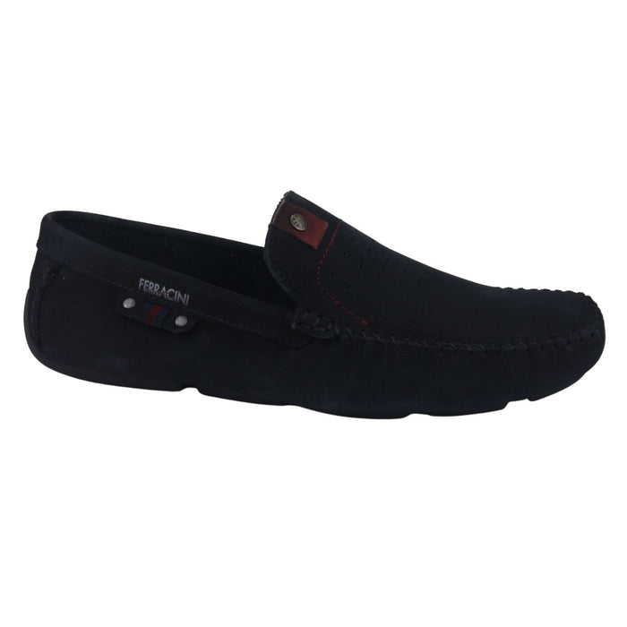 Mocasin Ferracini Hombre Mali 2774 Azul Urbano