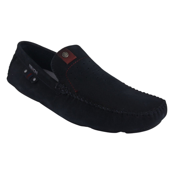 Mocasin Ferracini Hombre Mali 2774 Azul Urbano