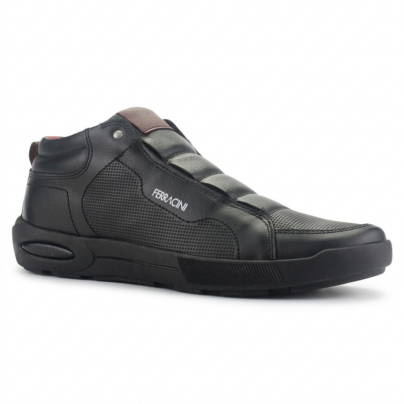 Zapatilla Negro Hombre Casual Ferracini Pulse 2261
