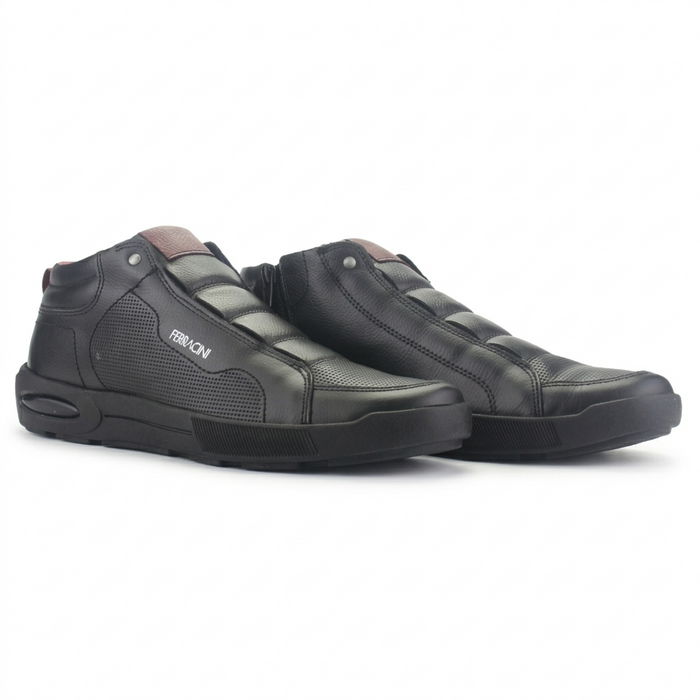 Zapatilla Negro Hombre Casual Ferracini Pulse 2261