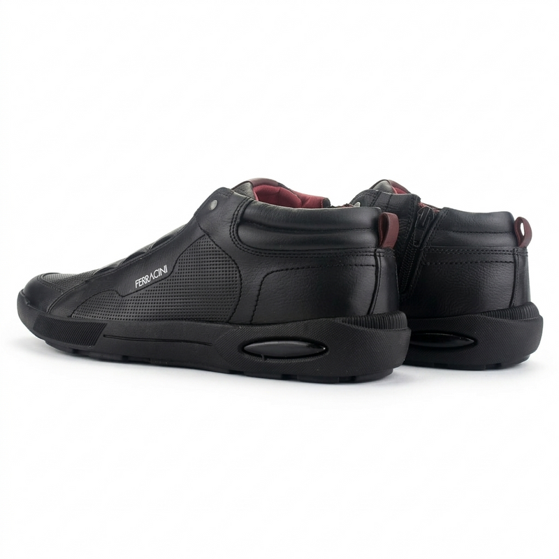 Zapatilla Negro Hombre Casual Ferracini Pulse 2261