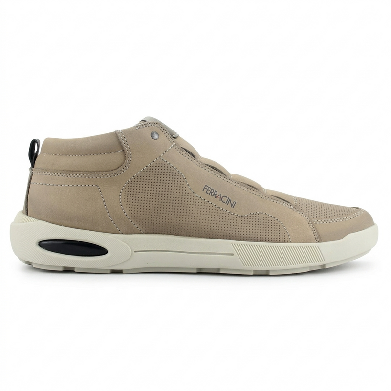 Zapatilla Beige Hombre Casual Ferracini Pulse 2261