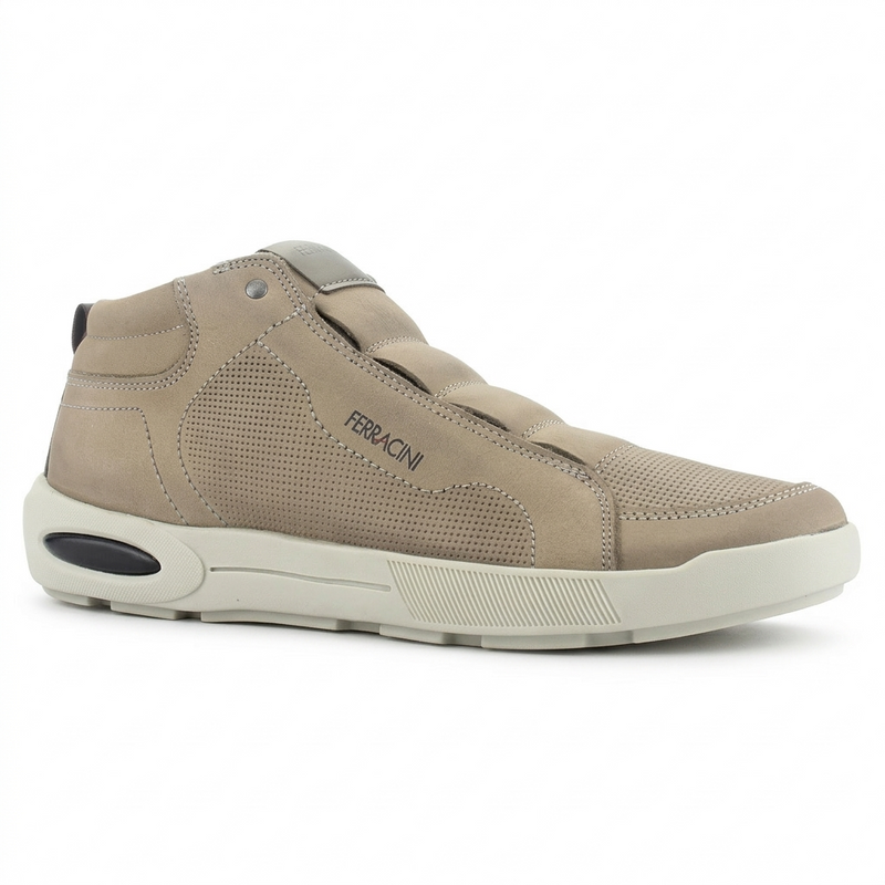 Zapatilla Beige Hombre Casual Ferracini Pulse 2261