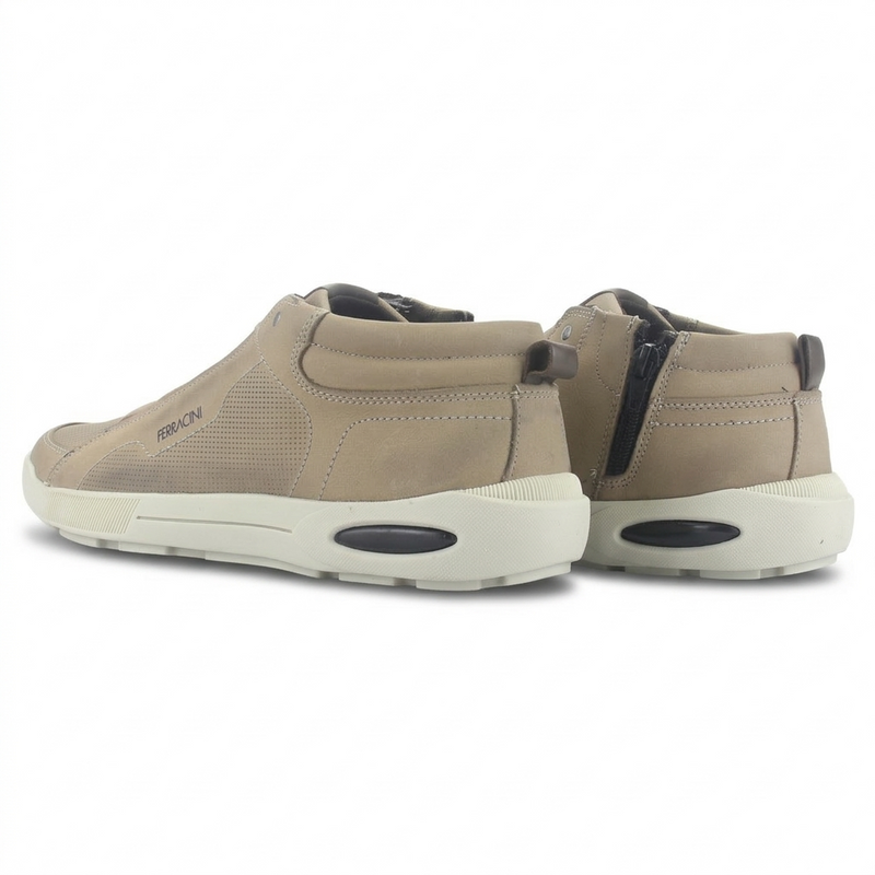Zapatilla Beige Hombre Casual Ferracini Pulse 2261