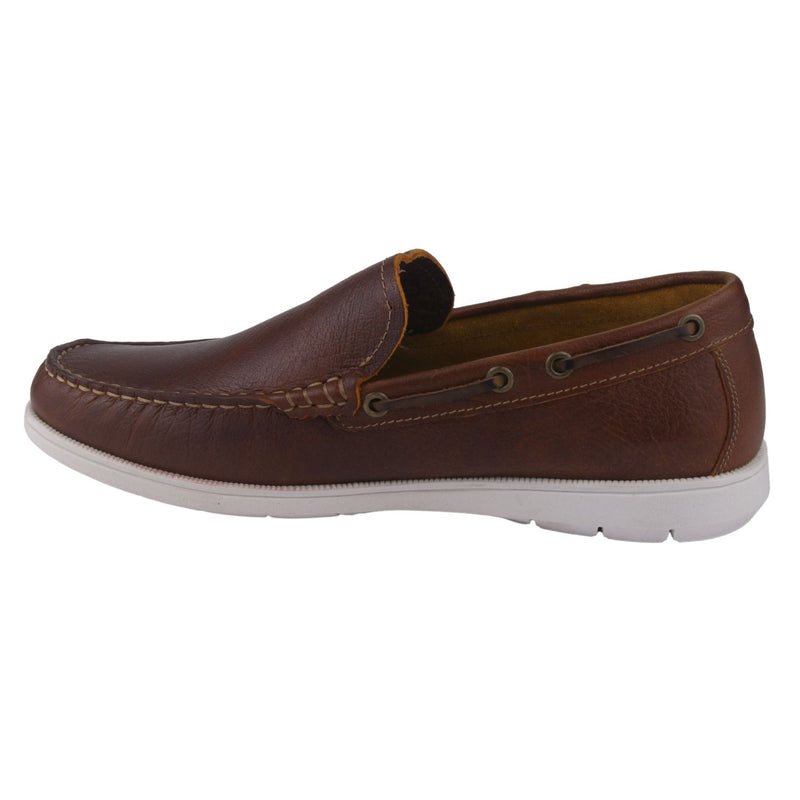 Mocasin Ferracini Hombre 4951 Euro Café Casual