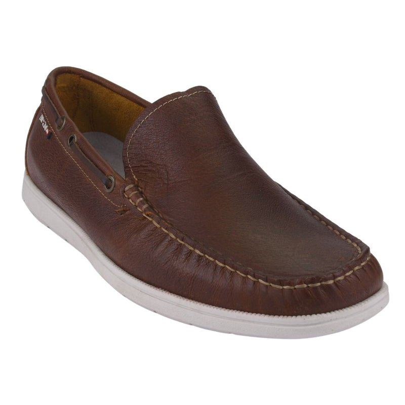 Mocasin Ferracini Hombre 4951 Euro Café Casual
