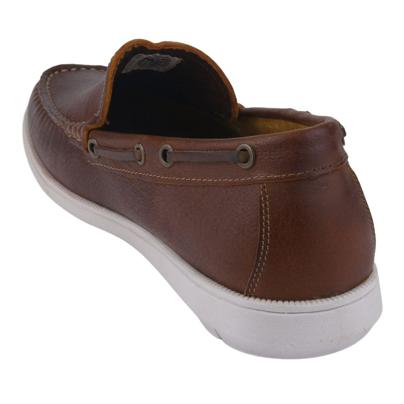 Mocasin Ferracini Hombre 4951 Euro Café Casual