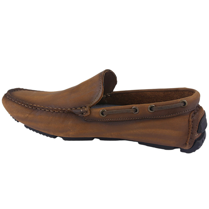 Mocasin Ferracini Hombre Aruana 3458 Beige Casual