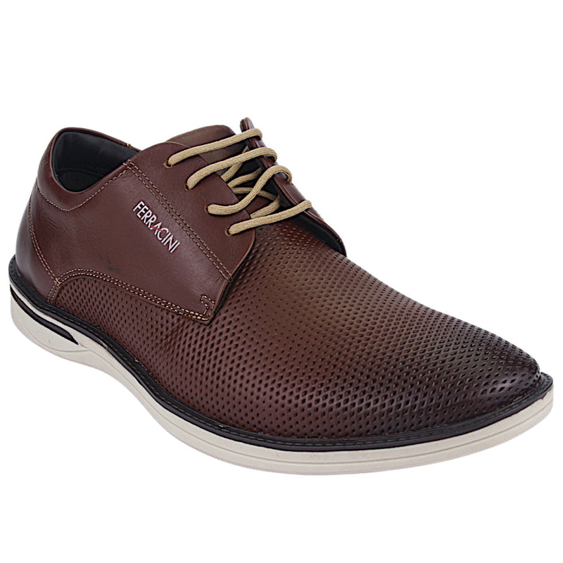 Zapato Ferracini Hombre 3619 Monterrey Café Casual
