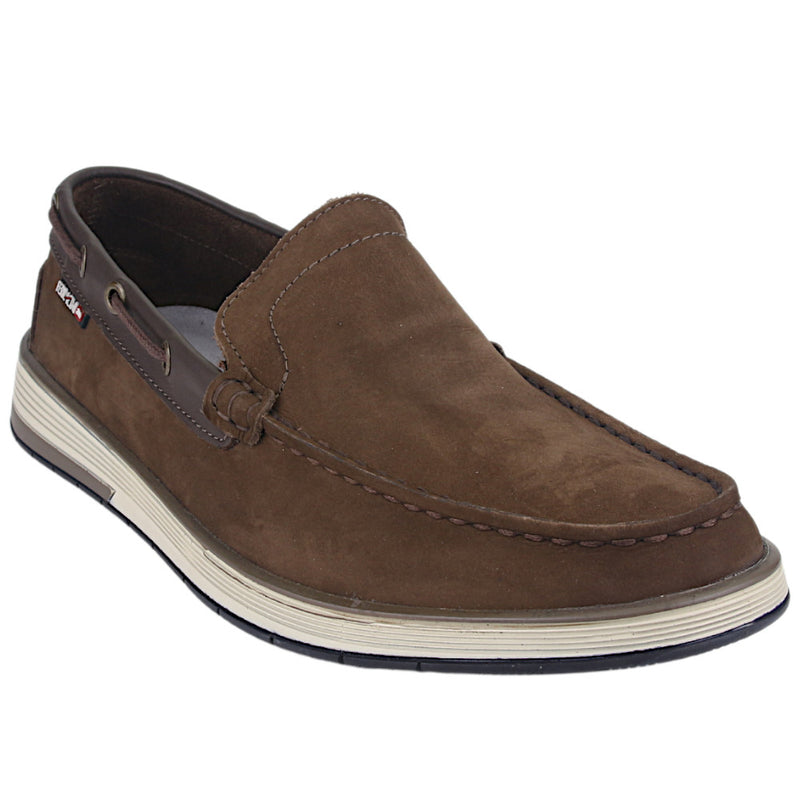 Mocasin Ferracini Hombre 6985 Ultra Summer Café Casual