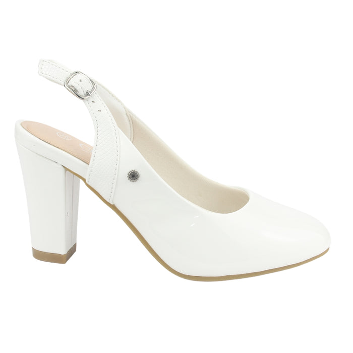 Zapato Chalada Mujer Cobna-7 Blanco Casual