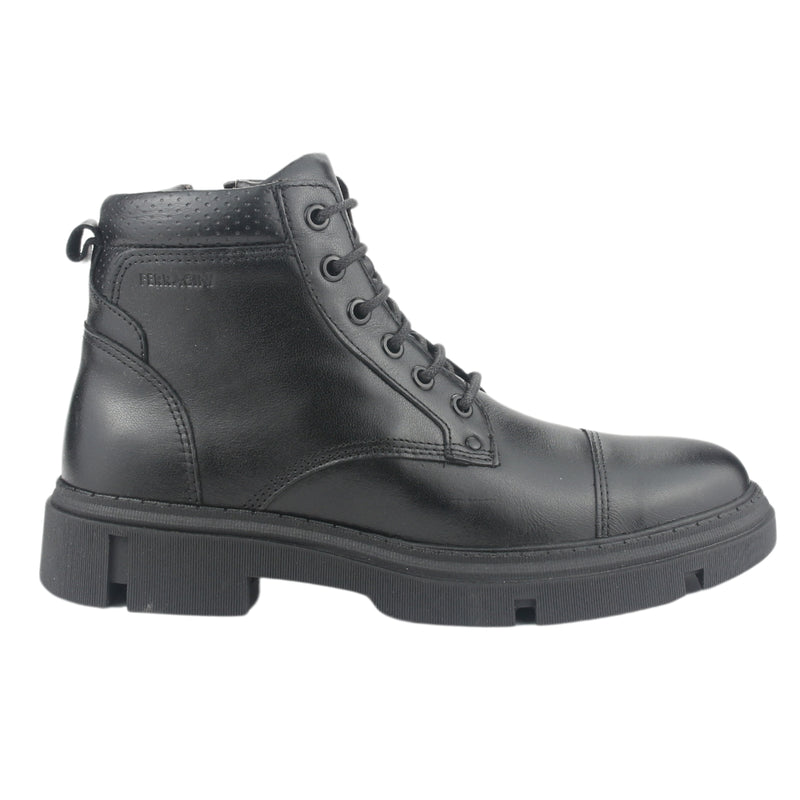 Botin Ferracini Hombre 5906 Aston Negro Casual