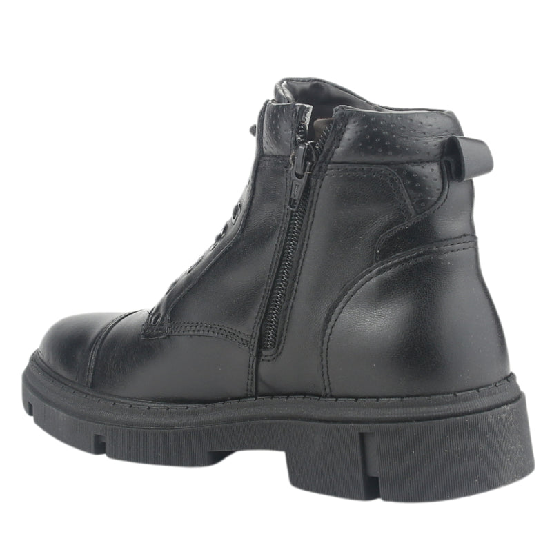 Botin Ferracini Hombre 5906 Aston Negro Casual