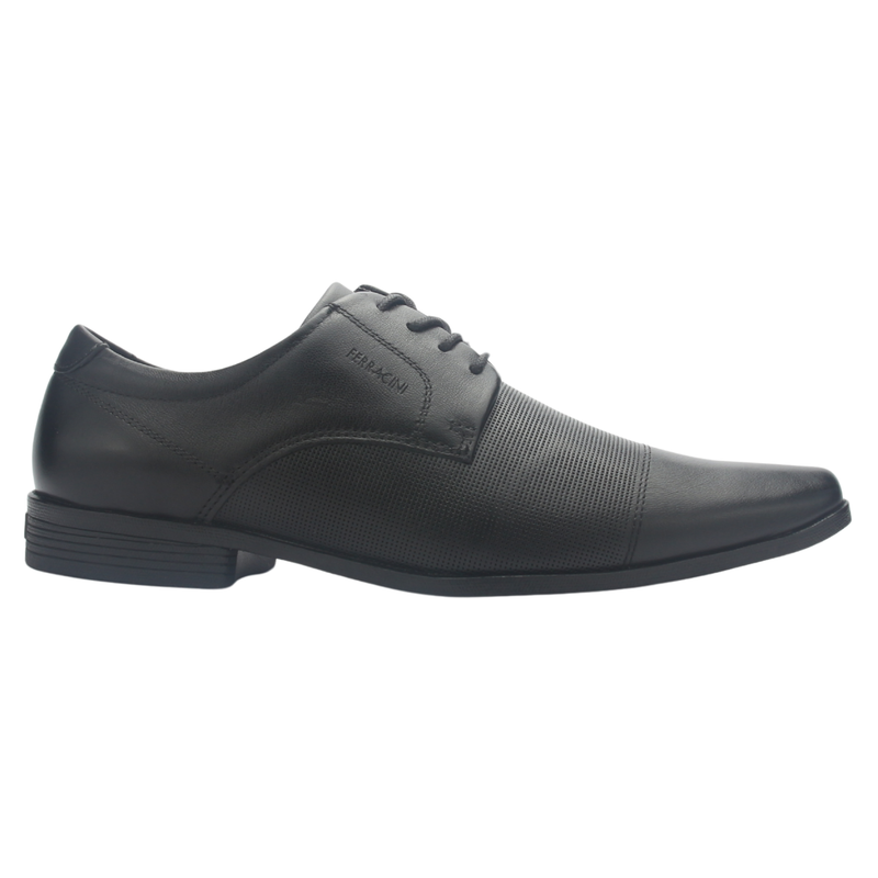 Zapato Negro Hombre Casual Ferracini 4083 Liverpool