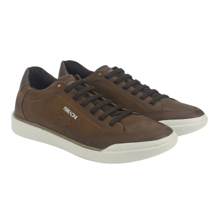 Zapatilla Ferracini Hombre 1059 Café Casual