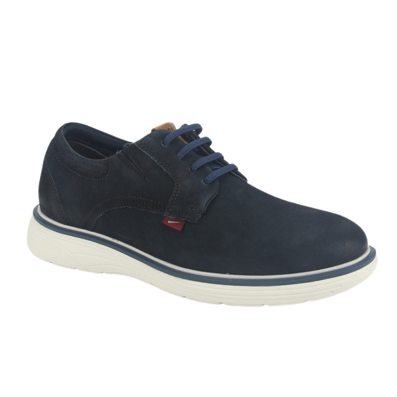 Zapato Ferracini Hombre 4960 Full Rustic Azul Marino Casual