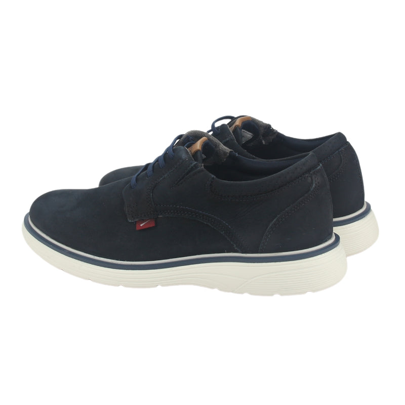 Zapato Ferracini Hombre 4960 Full Rustic Azul Marino Casual