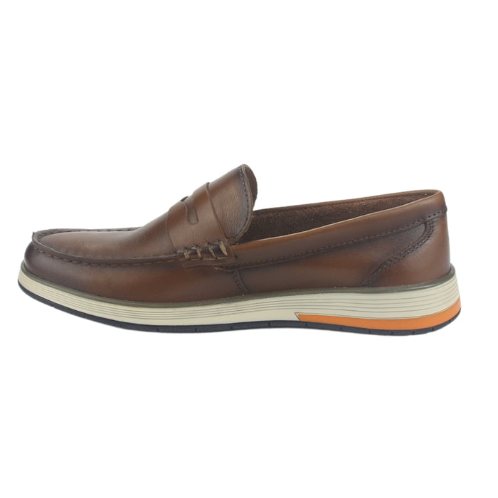 Zapato Ferracini Hombre 6988 Café Casual