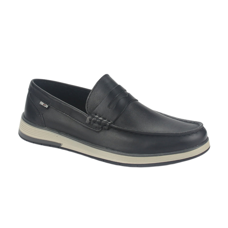 Mocasin Ferracini Hombre 6988 Ultra Summer Negro Casual