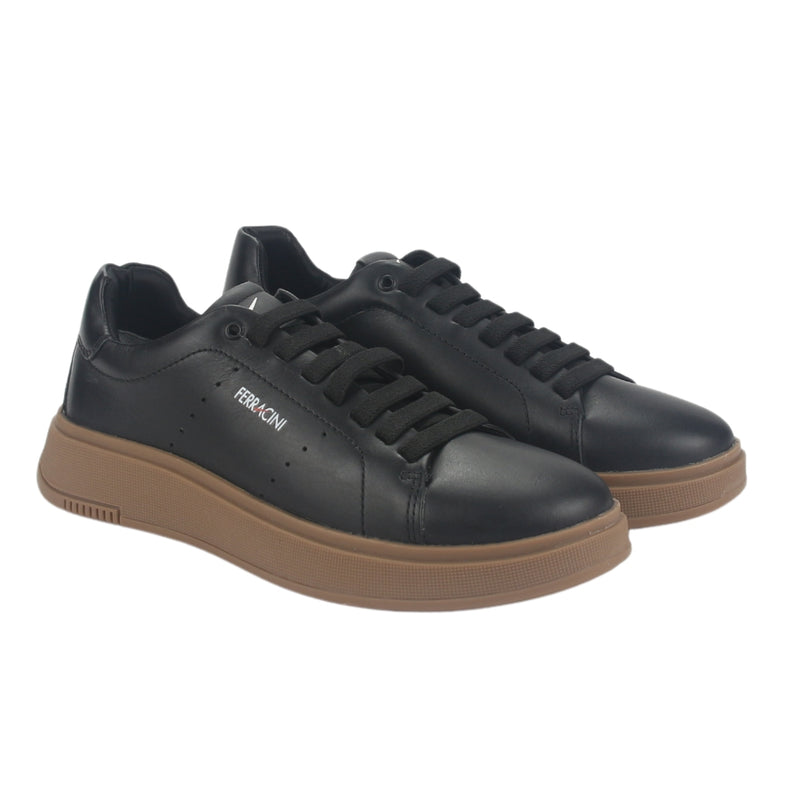 Zapato Ferracini Hombre 9315 Logan Negro Casual
