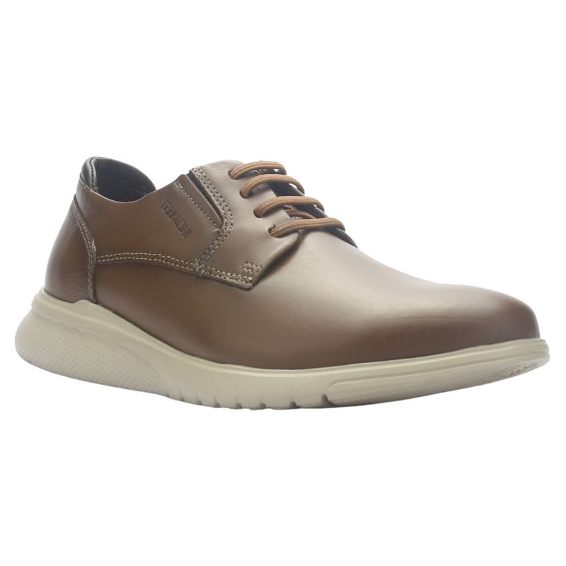 Zapato Café Hombre Casual Ferracini 3846 Glover