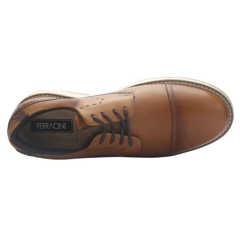 Zapato Cafe Hombre Casual Ferracini 4171 Wembley
