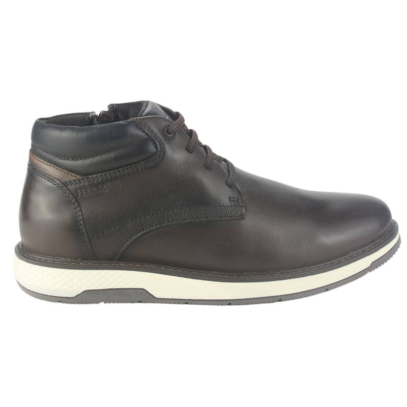 Botin Ferracini Hombre 4172 Wembley Café Oscuro Casual